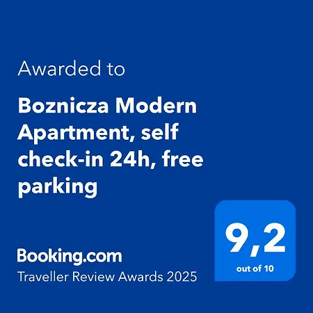Lägenhet Boznicza Modern Apartment, Self Check-in 24h, Free Parking Poznań
