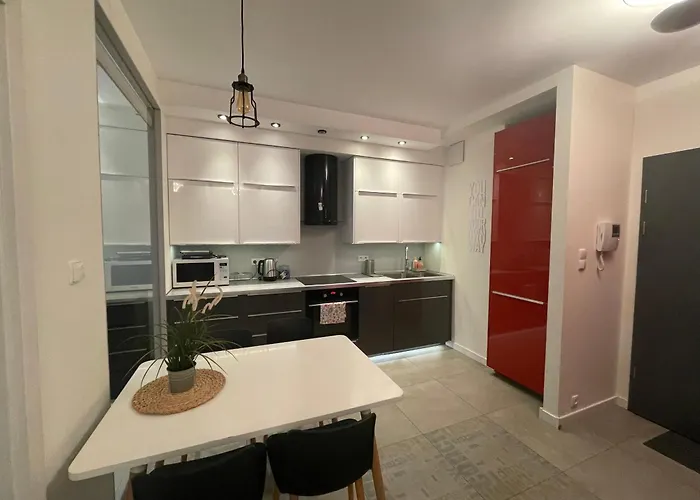 Boznicza Modern Apartment, Self Check-in 24h, Free Parking شقة *