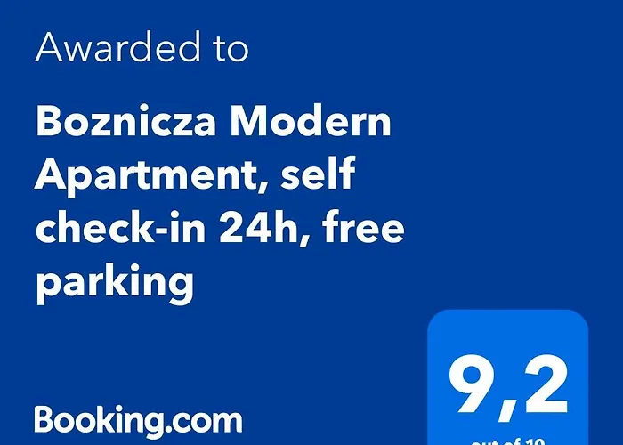 شقة Boznicza Modern Apartment, Self Check-in 24h, Free Parking بوزنان